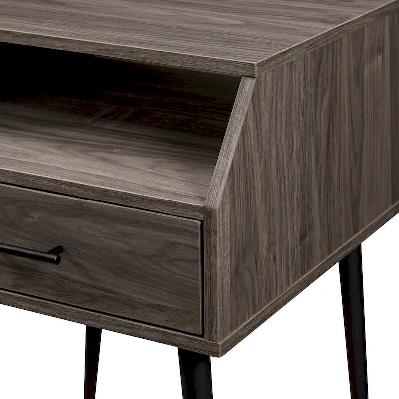 Table d'appoint ronde contemporaine minimaliste – Table d'appoint moderne pour salon