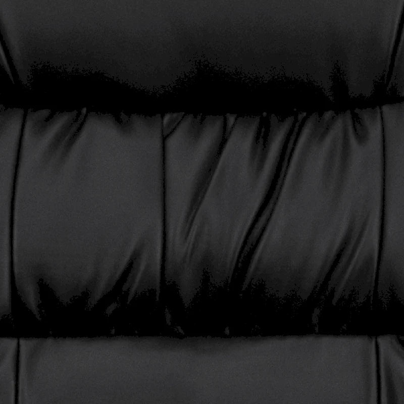 Fauteuil de réception lounge "Executive" en cuir souple avec cadre gris titane