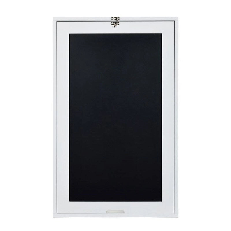 Table murale rabattable avec tableau noir, blanche