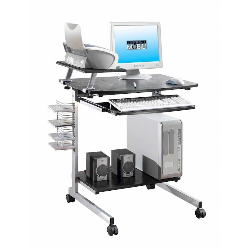 Ergonomically Designed Space-saver Computer Desk